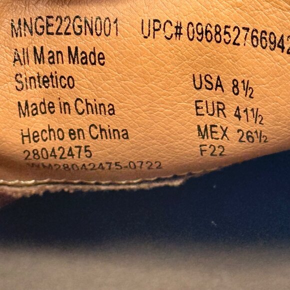 George Men's Dominic Black Faux Leather Comfort Slip-On Loafer Shoes Sz 8.5 NWOB - Picture 11 of 12